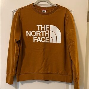 The North Face Tan Crewneck Sweatshirt
